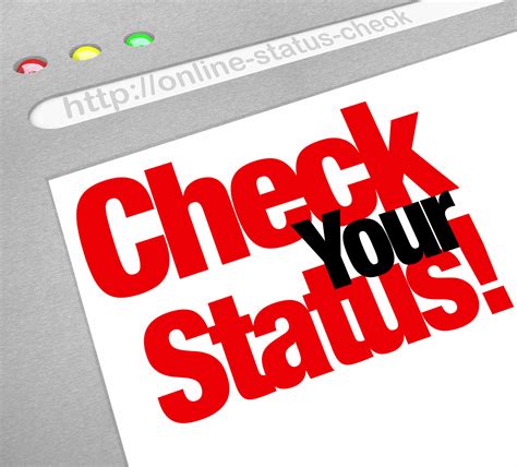 Check Status .